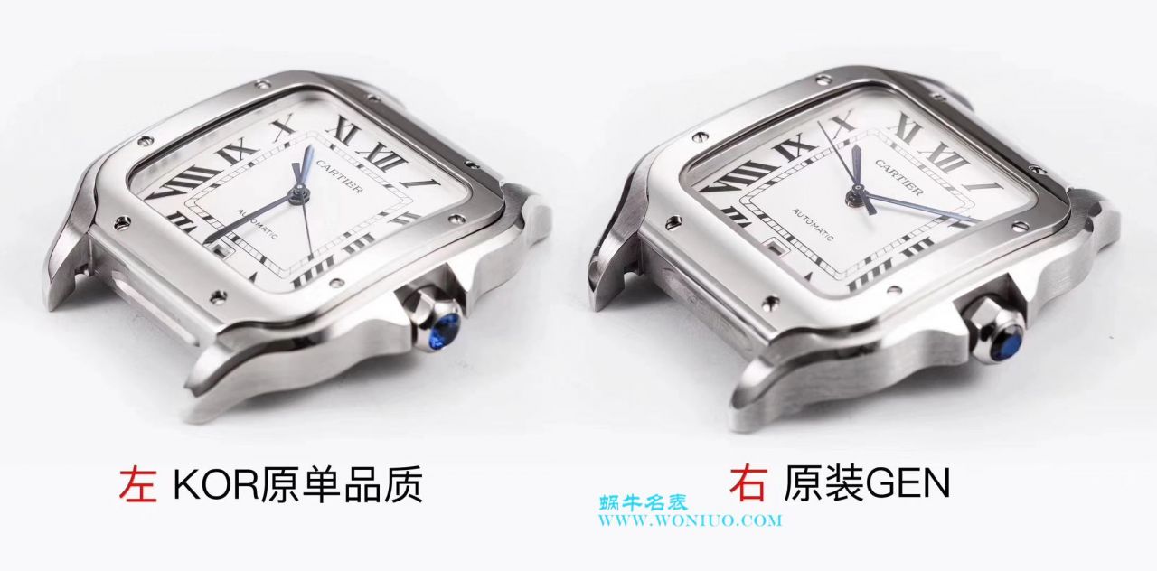 【KOR一比一超A高仿手表】 Cartier  桑托斯 Santos 系列WSSA0009 wrist watch  / K162