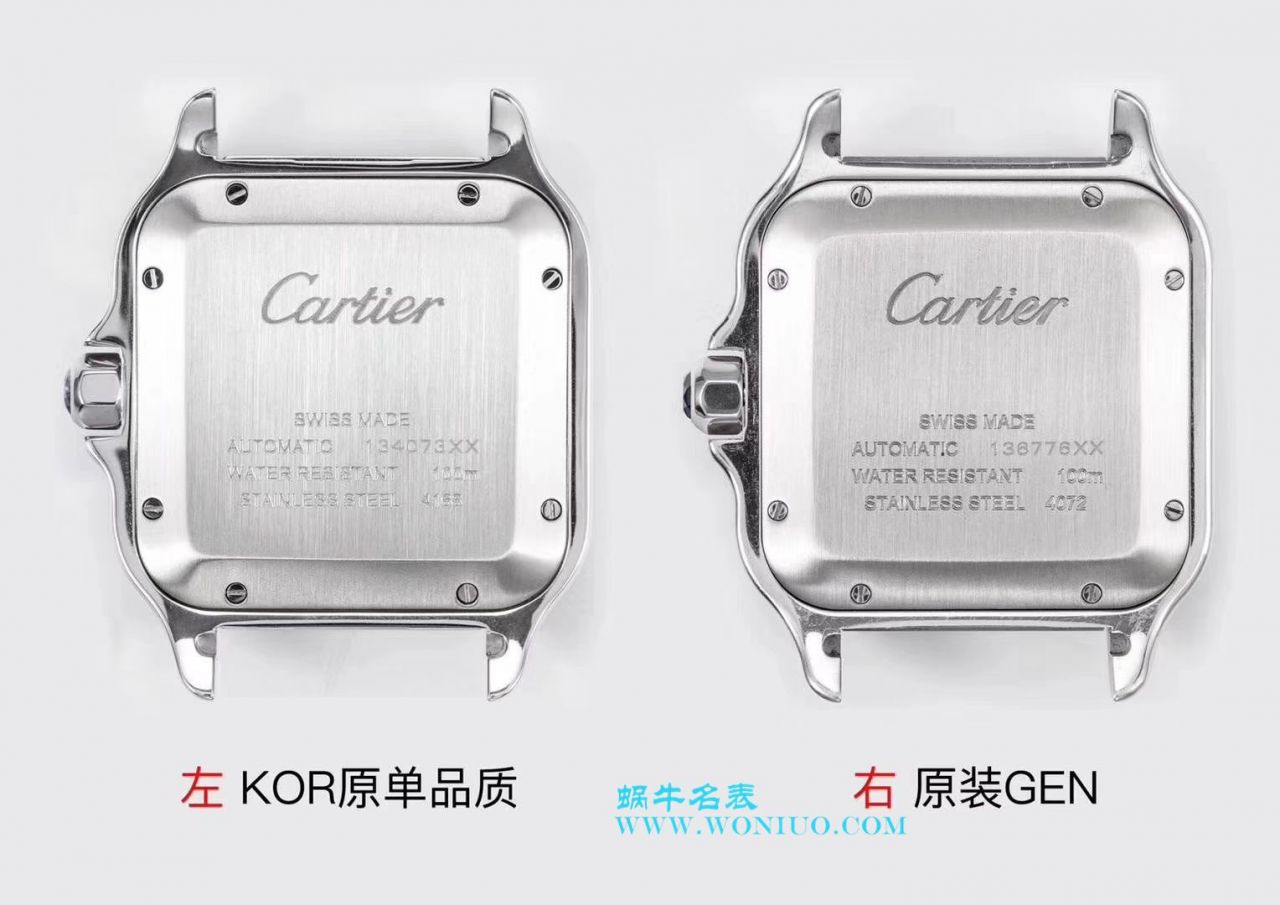 【KOR一比一超A高仿手表】 Cartier  桑托斯 Santos 系列WSSA0009 wrist watch  / K162
