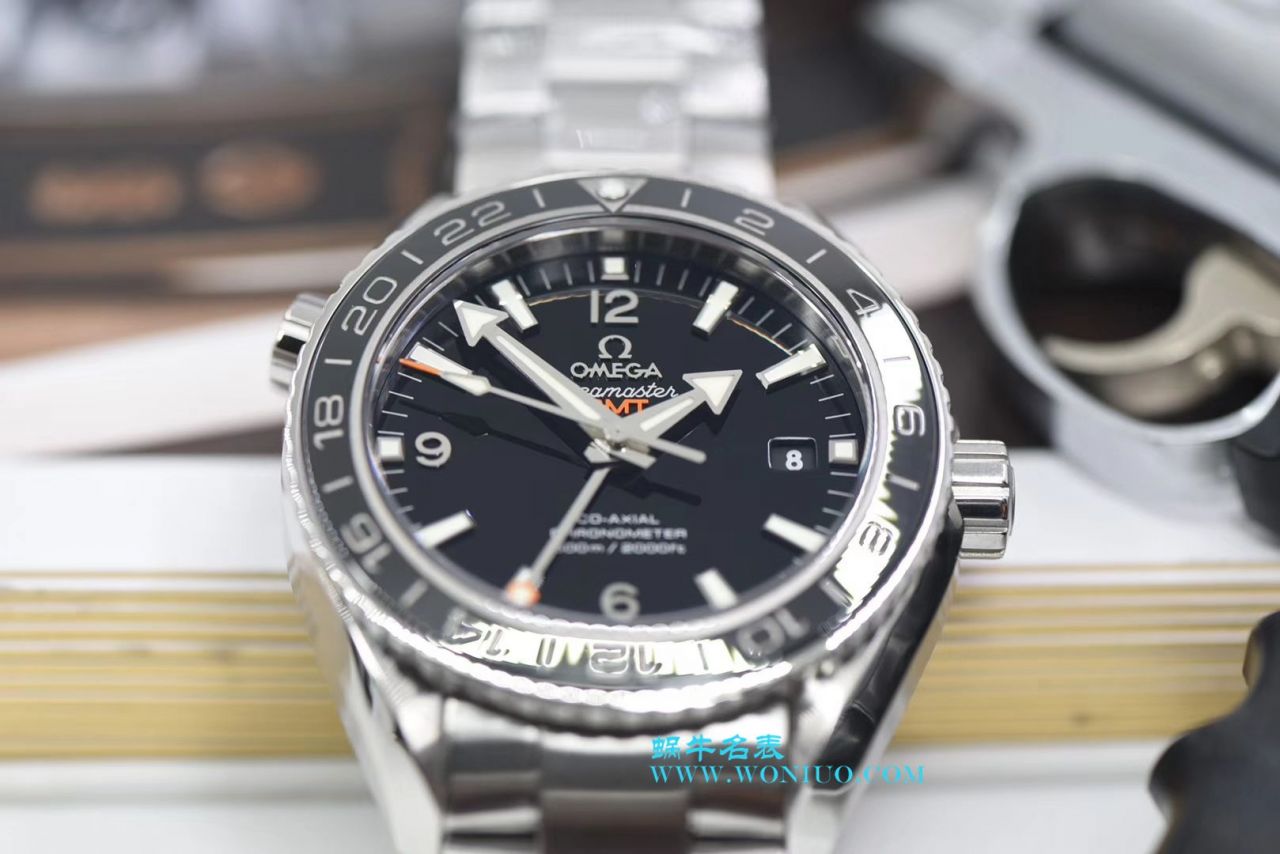 【VS一比一超A复刻高仿手表】OMEGA Seamaster 海洋宇宙600米系列GMT 232.30.44.22.01.001 wrist watch  / M355