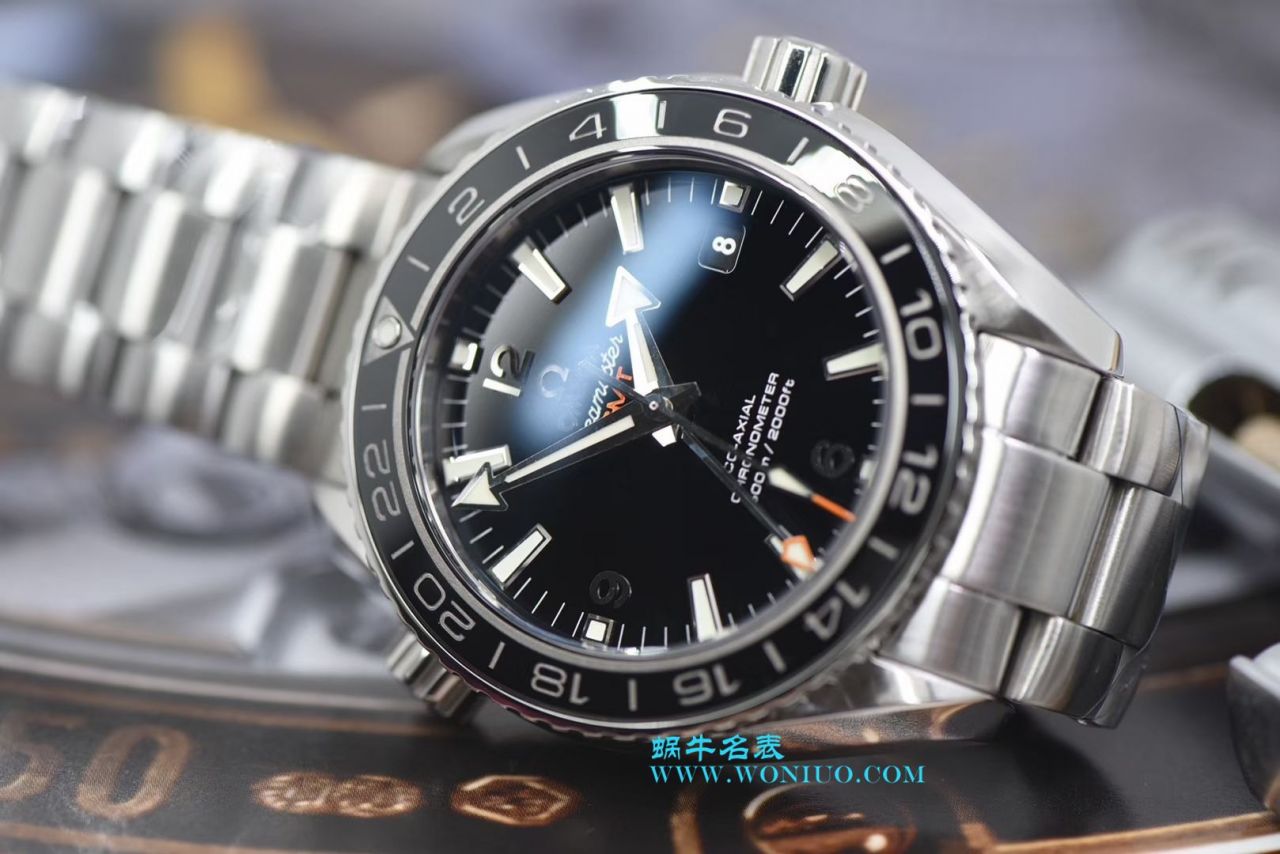 【VS一比一超A复刻高仿手表】OMEGA Seamaster 海洋宇宙600米系列GMT 232.30.44.22.01.001 wrist watch  / M355