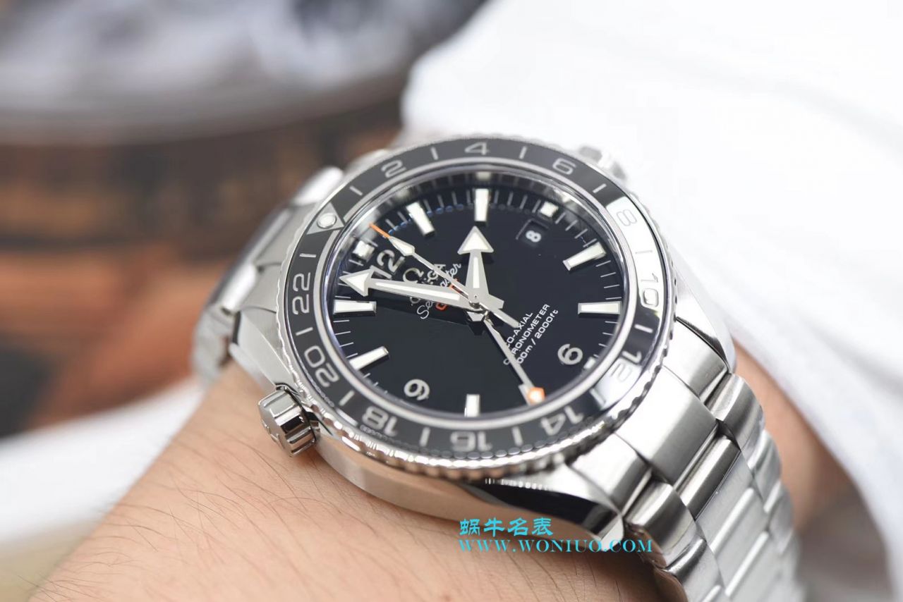 【VS一比一超A复刻高仿手表】OMEGA Seamaster 海洋宇宙600米系列GMT 232.30.44.22.01.001 wrist watch  / M355