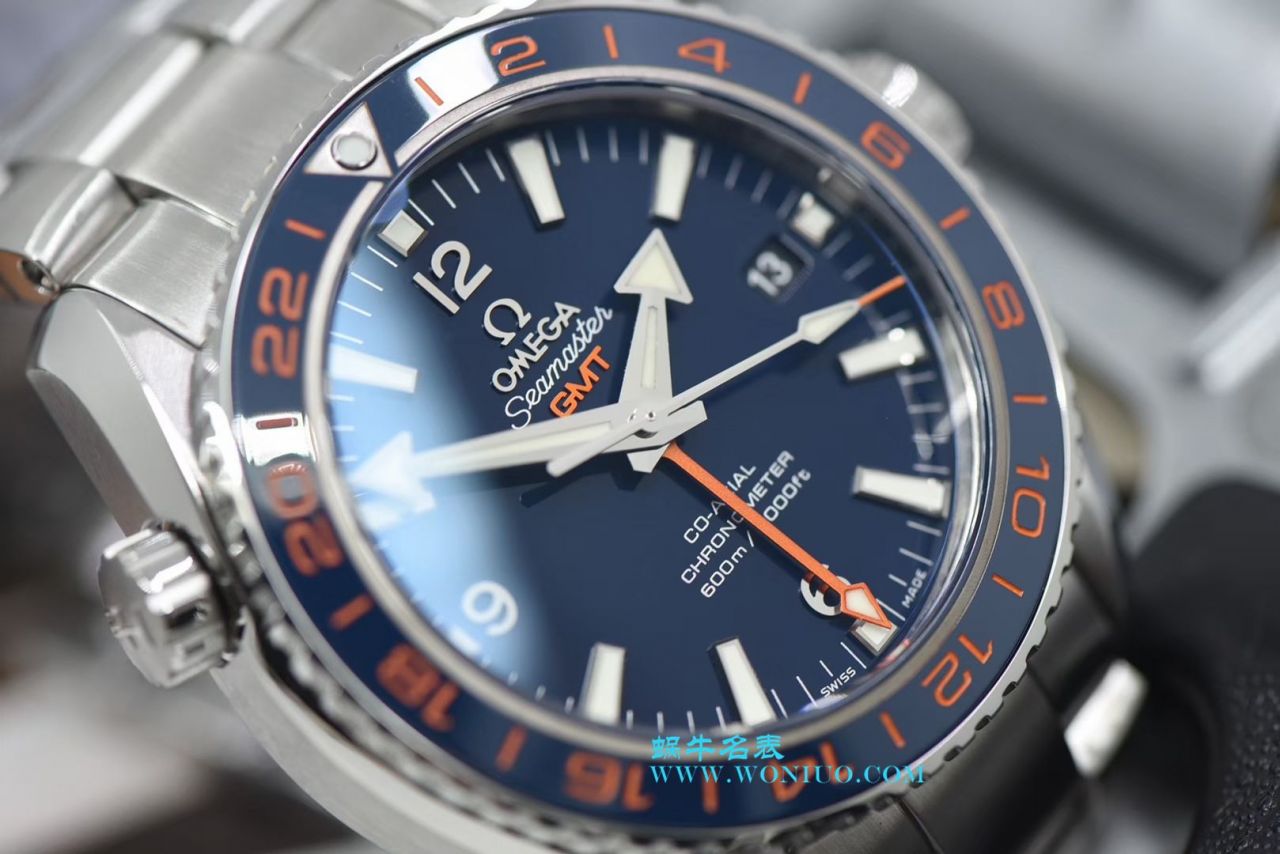 【VS一比一超A复刻高仿手表】OMEGA Seamaster 海洋宇宙600米系列GMT 232.30.44.22.03.001 wrist watch  / M356