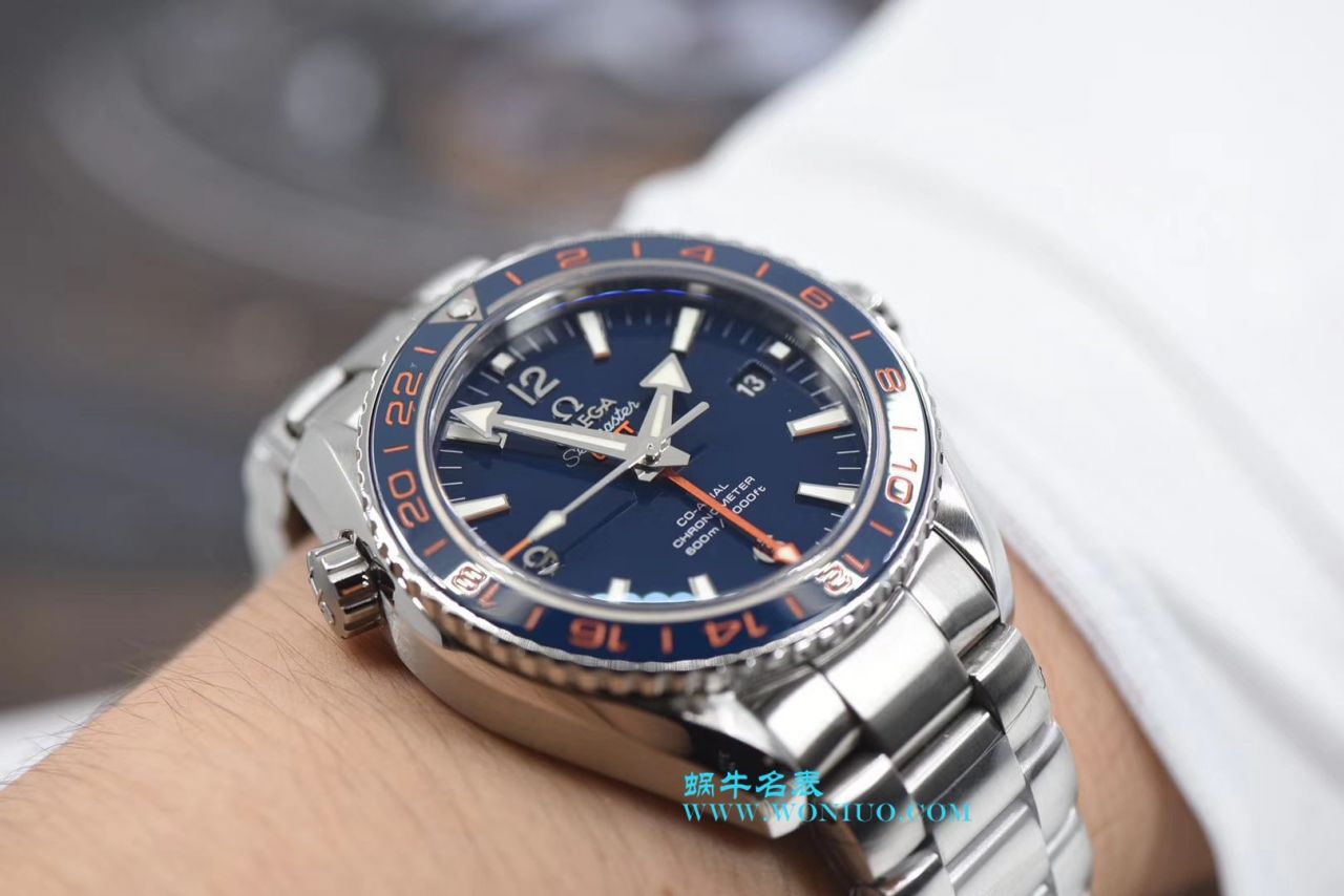 【VS一比一超A复刻高仿手表】OMEGA Seamaster 海洋宇宙600米系列GMT 232.30.44.22.03.001 wrist watch  / M356