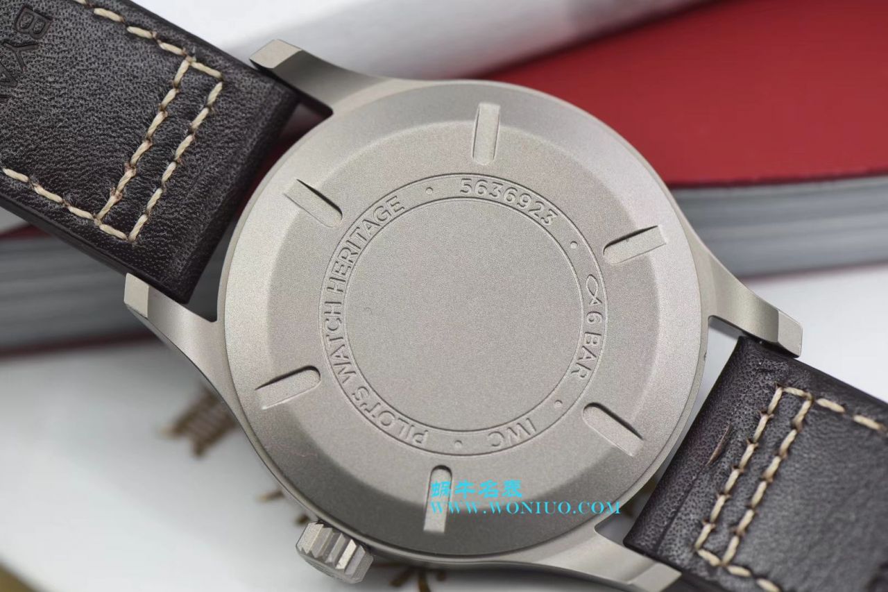 【GS一比一 top 复刻手表】 IWC 表飞行员系列马克18钛金属IW327006 wrist watch  / WG170