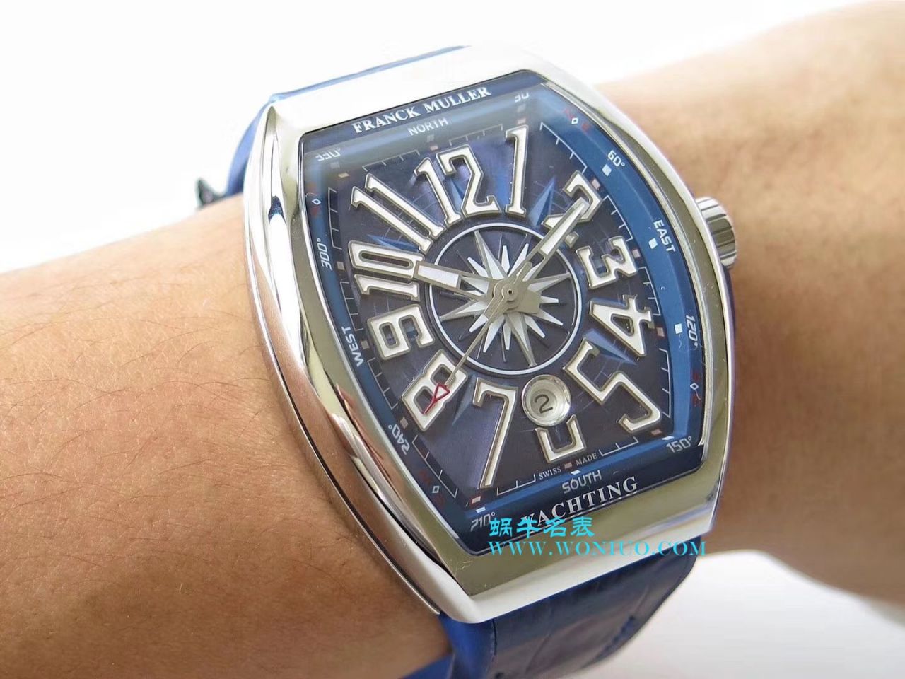 Franck Muller MEN'S COLLECTION系列V 45 SC DT YACHTING wrist watch  / FL029