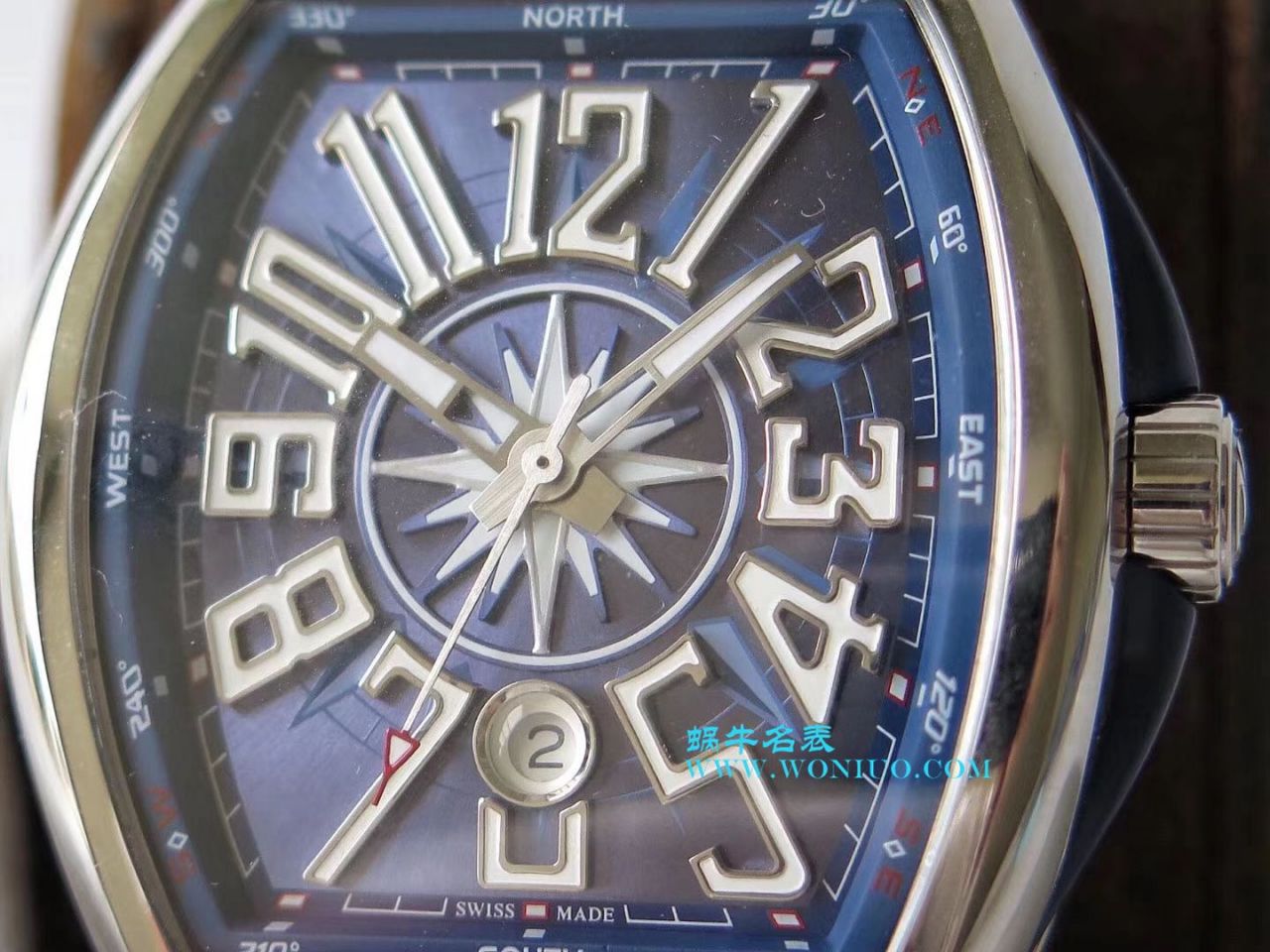  Franck Muller MEN'S COLLECTION系列V 45 SC DT YACHTING wrist watch  / FL029