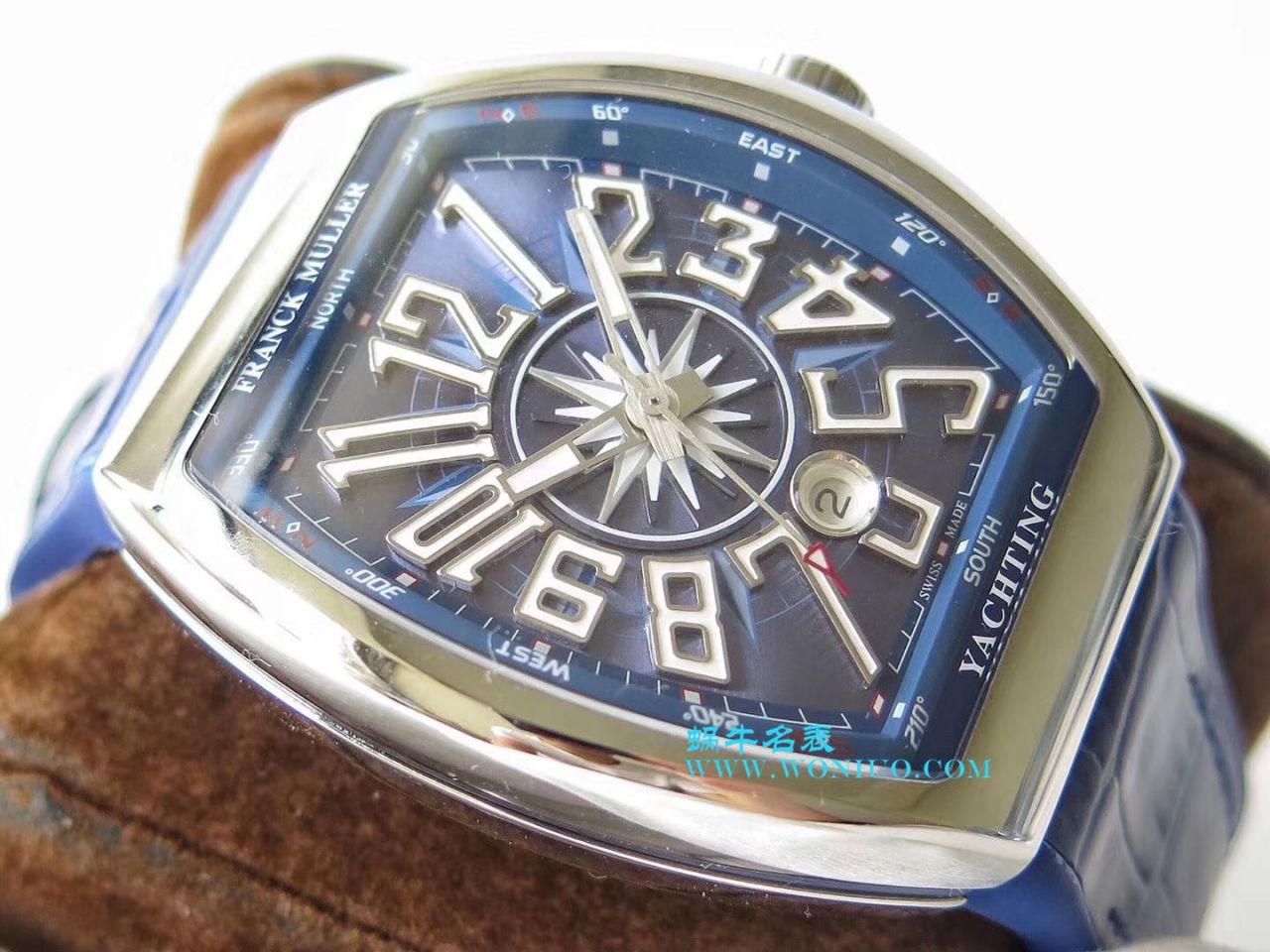  Franck Muller MEN'S COLLECTION系列V 45 SC DT YACHTING wrist watch  / FL029