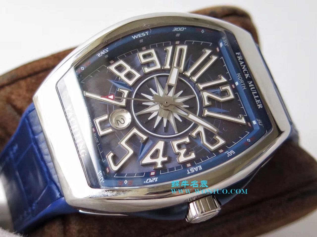  Franck Muller MEN'S COLLECTION系列V 45 SC DT YACHTING wrist watch  / FL029