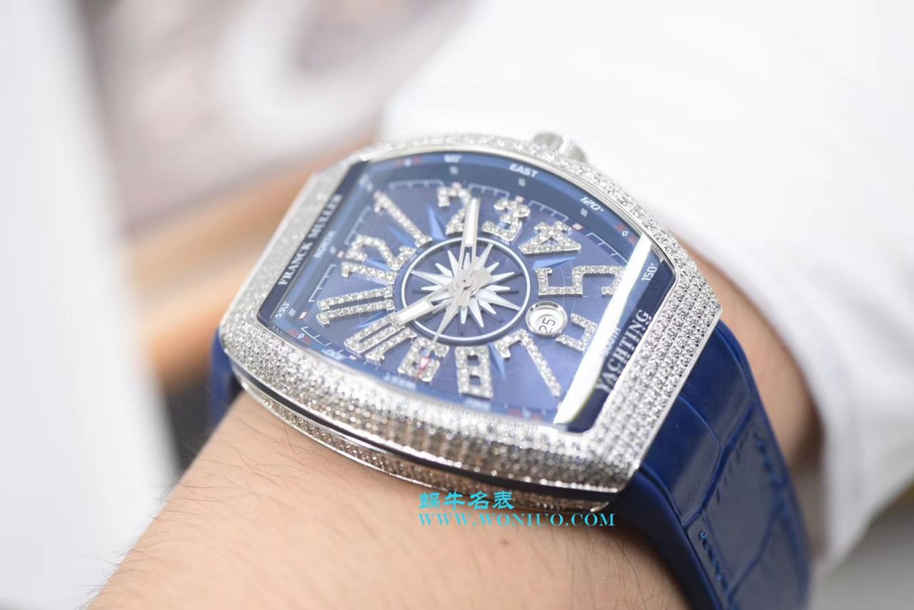  Franck Muller MEN'S COLLECTION系列V 45 SC DT YACHTING wrist watch  / FL029