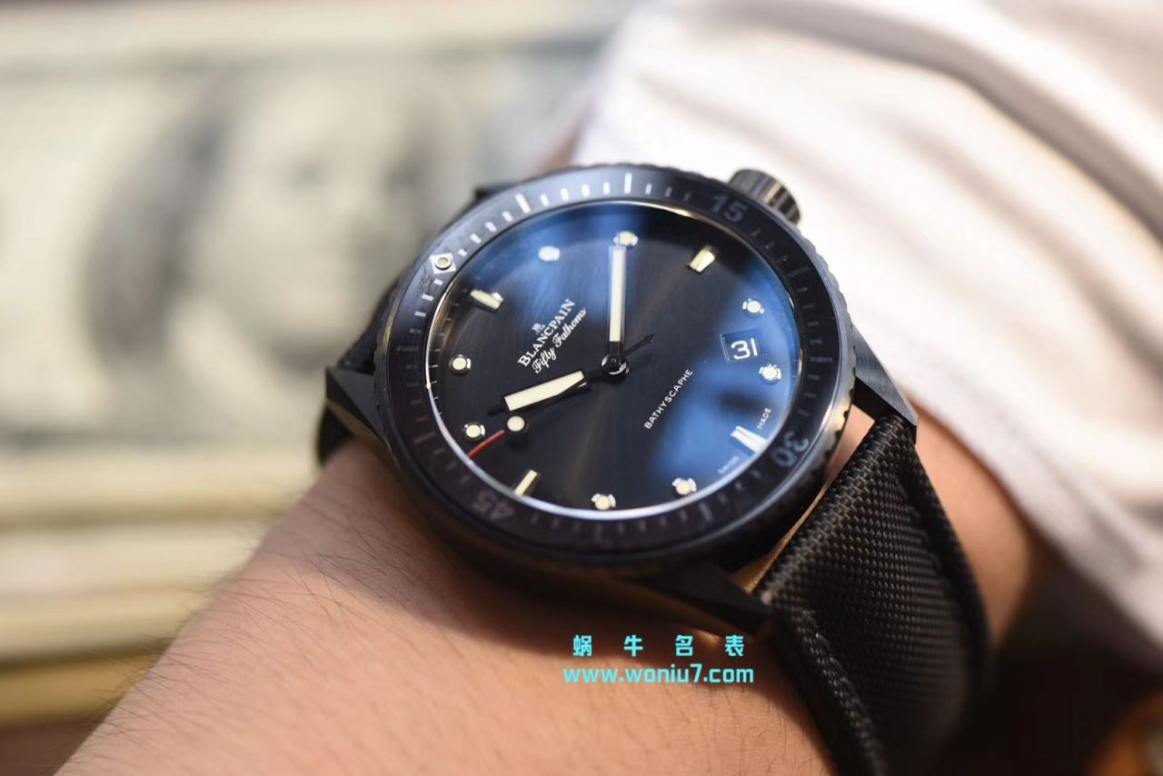 【GF一比一超A高仿手表】Blancpain  Fifty Fathoms 系列5000-1230-B52A wrist watch  / BP052