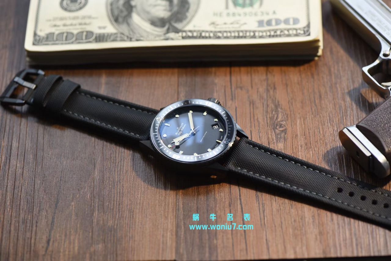 【GF一比一超A高仿手表】Blancpain  Fifty Fathoms 系列5000-1230-B52A wrist watch  / BP052