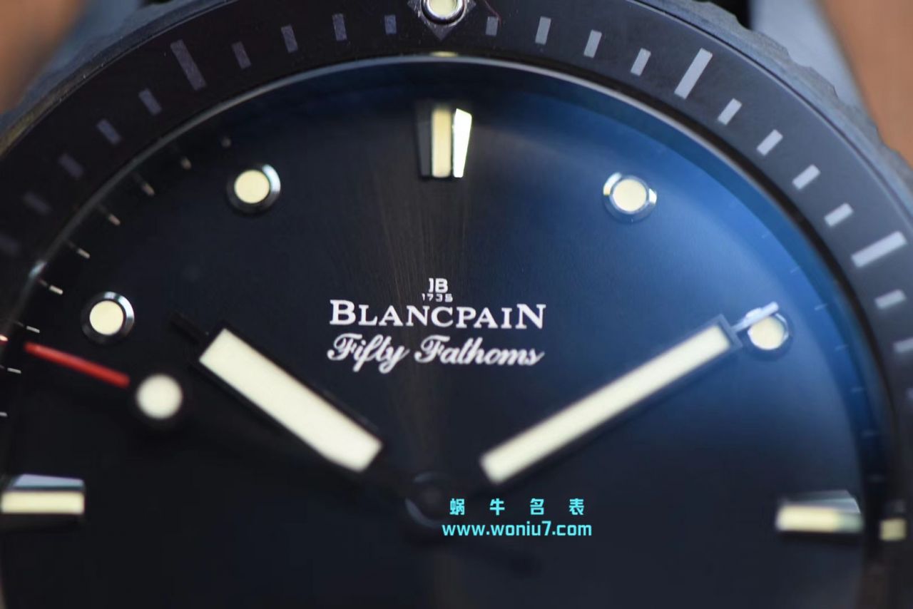 【GF一比一超A高仿手表】Blancpain  Fifty Fathoms 系列5000-1230-B52A wrist watch  / BP052