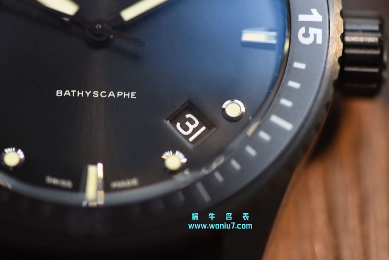 【GF一比一超A高仿手表】Blancpain  Fifty Fathoms 系列5000-1230-B52A wrist watch  / BP052