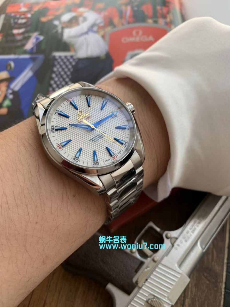 【VS一比一 top 超A高仿手表】OMEGA Seamaster 系列Aqua Terra“莱德杯”高尔夫231.10.42.21.02.005限量版 wrist watch  / M358