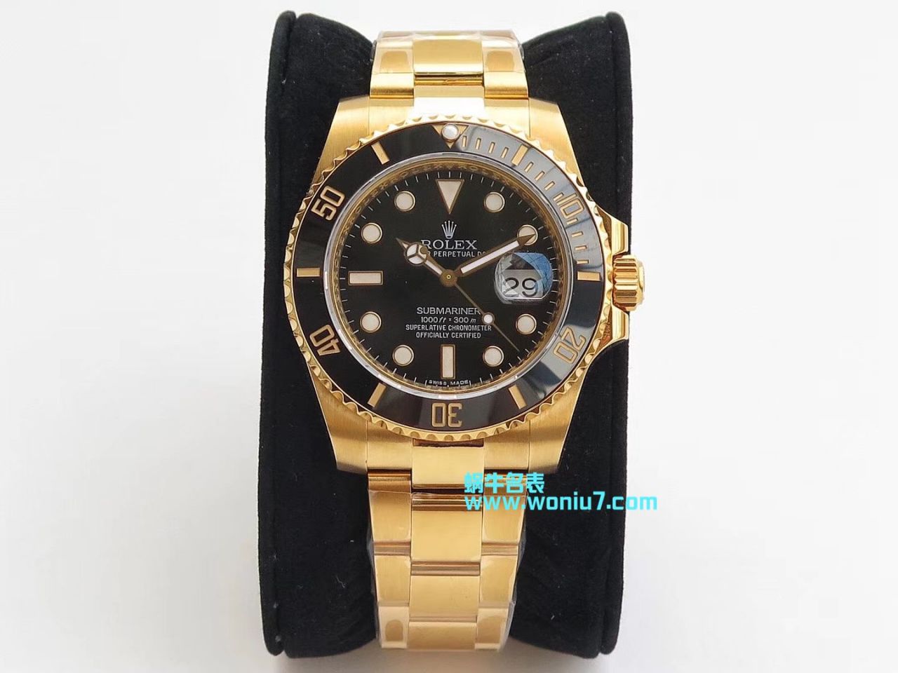 【独家 Video analysis VR一比一超A高仿手表】 Rolex  Submariner 型116612-LN-97203包间金 Submariner  / R197