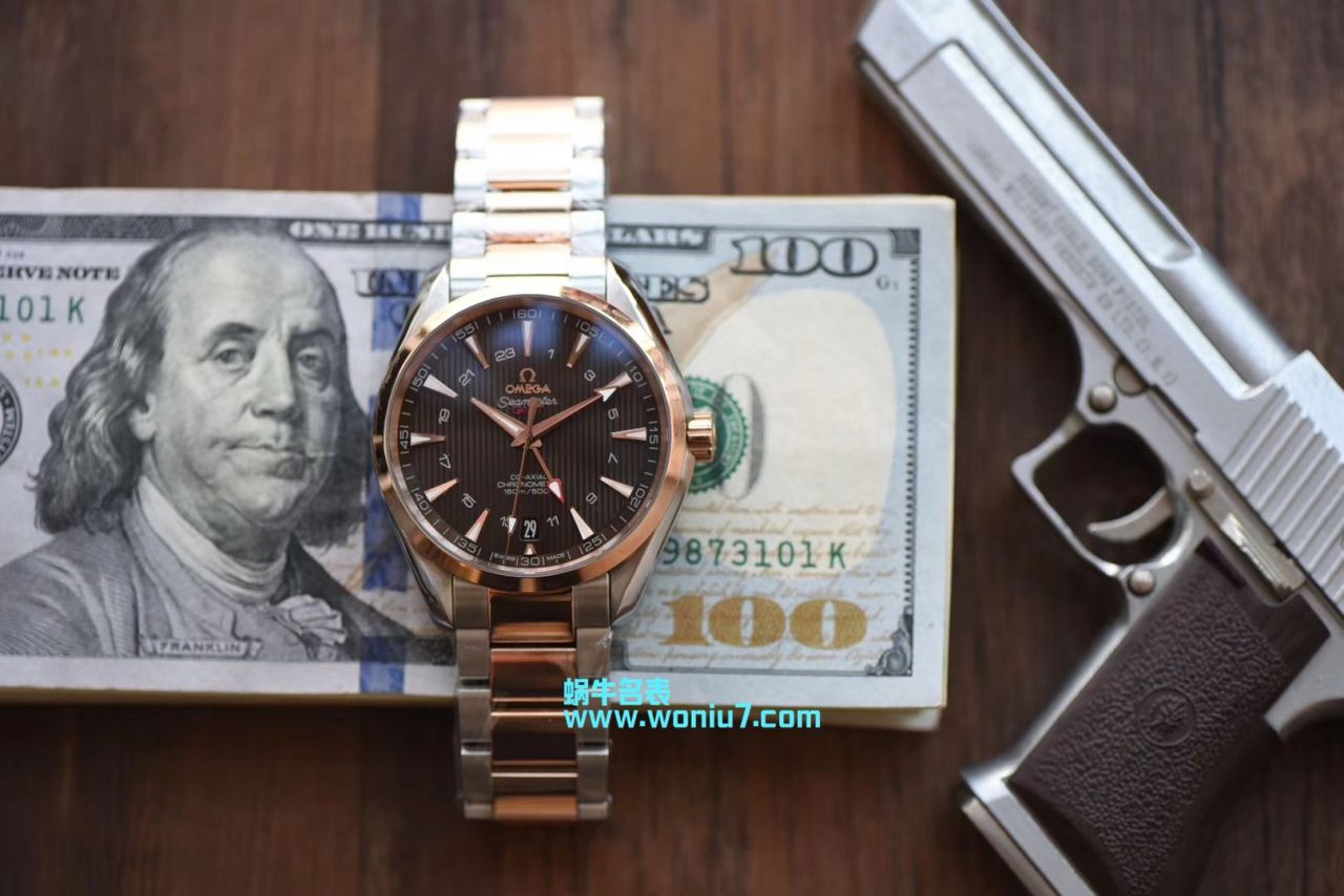 【VS一比一超A复刻高仿手表】OMEGA Seamaster 系列231.20.43.22.06.003 GMT wrist watch  / M359