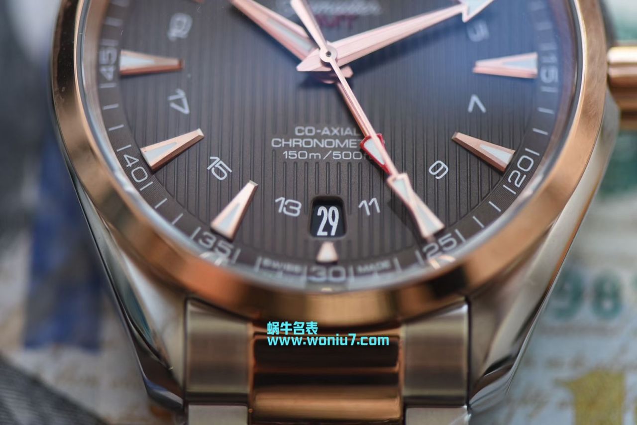 【VS一比一超A复刻高仿手表】OMEGA Seamaster 系列231.20.43.22.06.003 GMT wrist watch  / M359