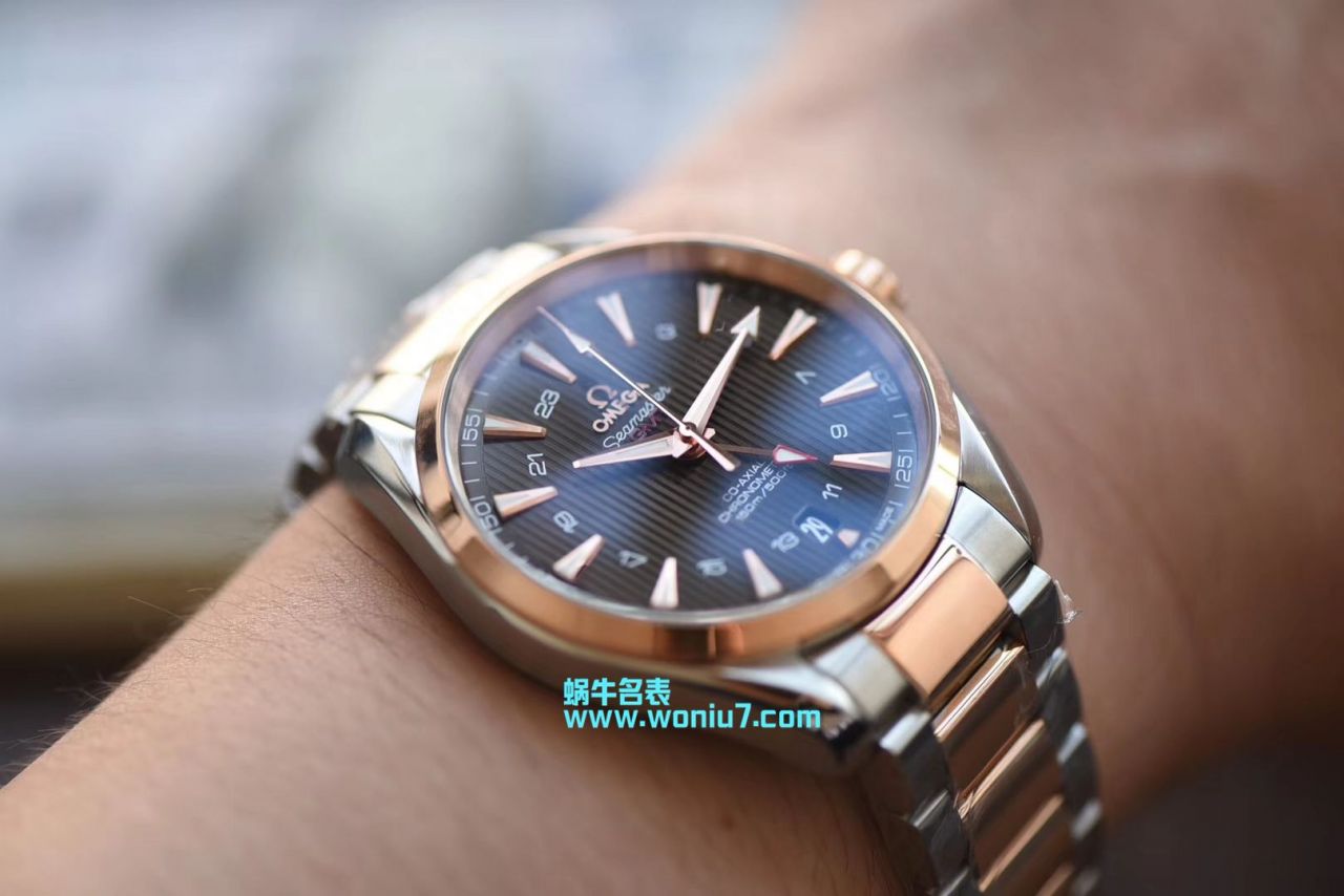 【VS一比一超A复刻高仿手表】OMEGA Seamaster 系列231.20.43.22.06.003 GMT wrist watch  / M359