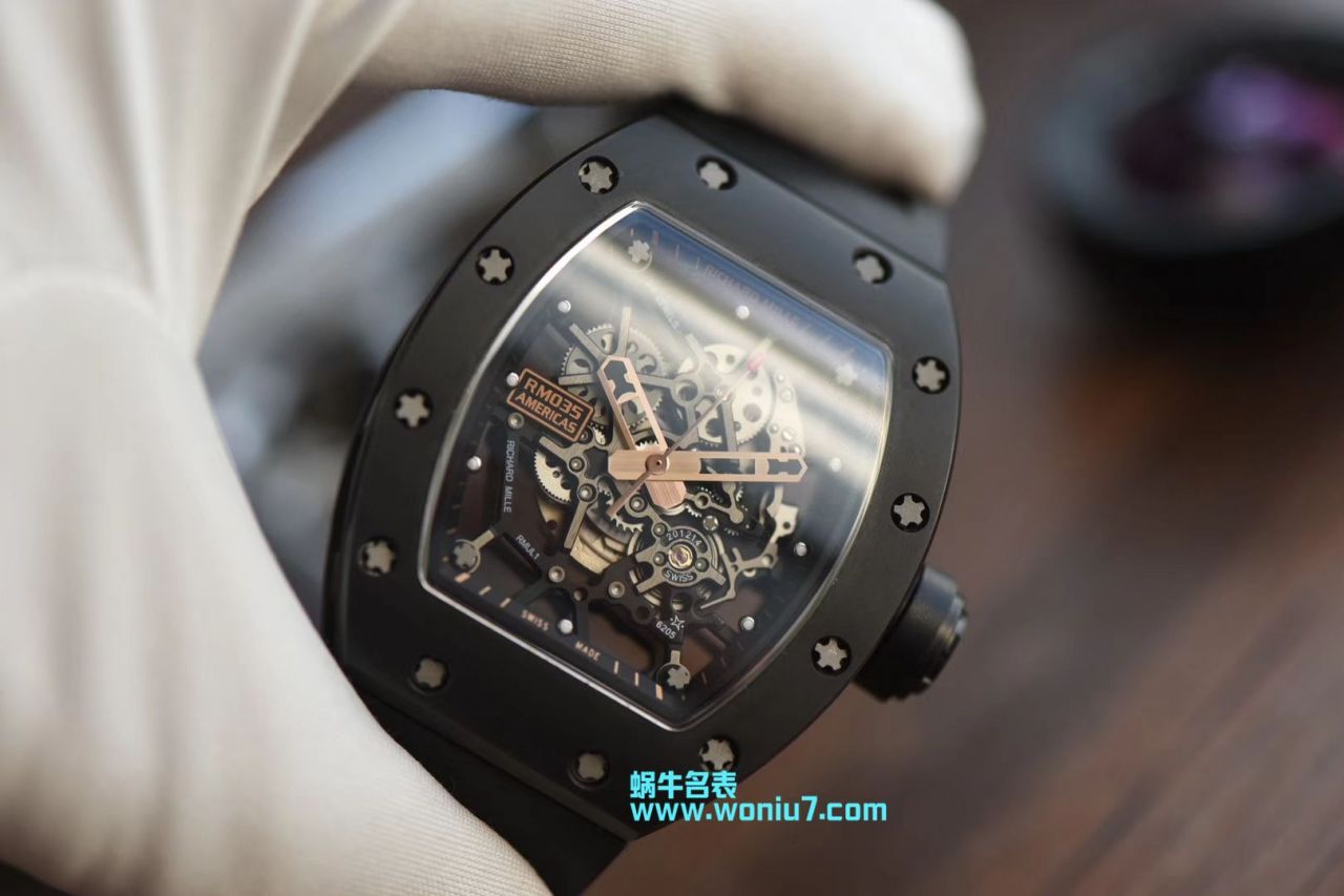 【KV一比一 top 复刻手表】全新大作RICHARD MILLR理查德米尔RM035 Americas ＂美国公牛＂纪念版 / RM035NIU