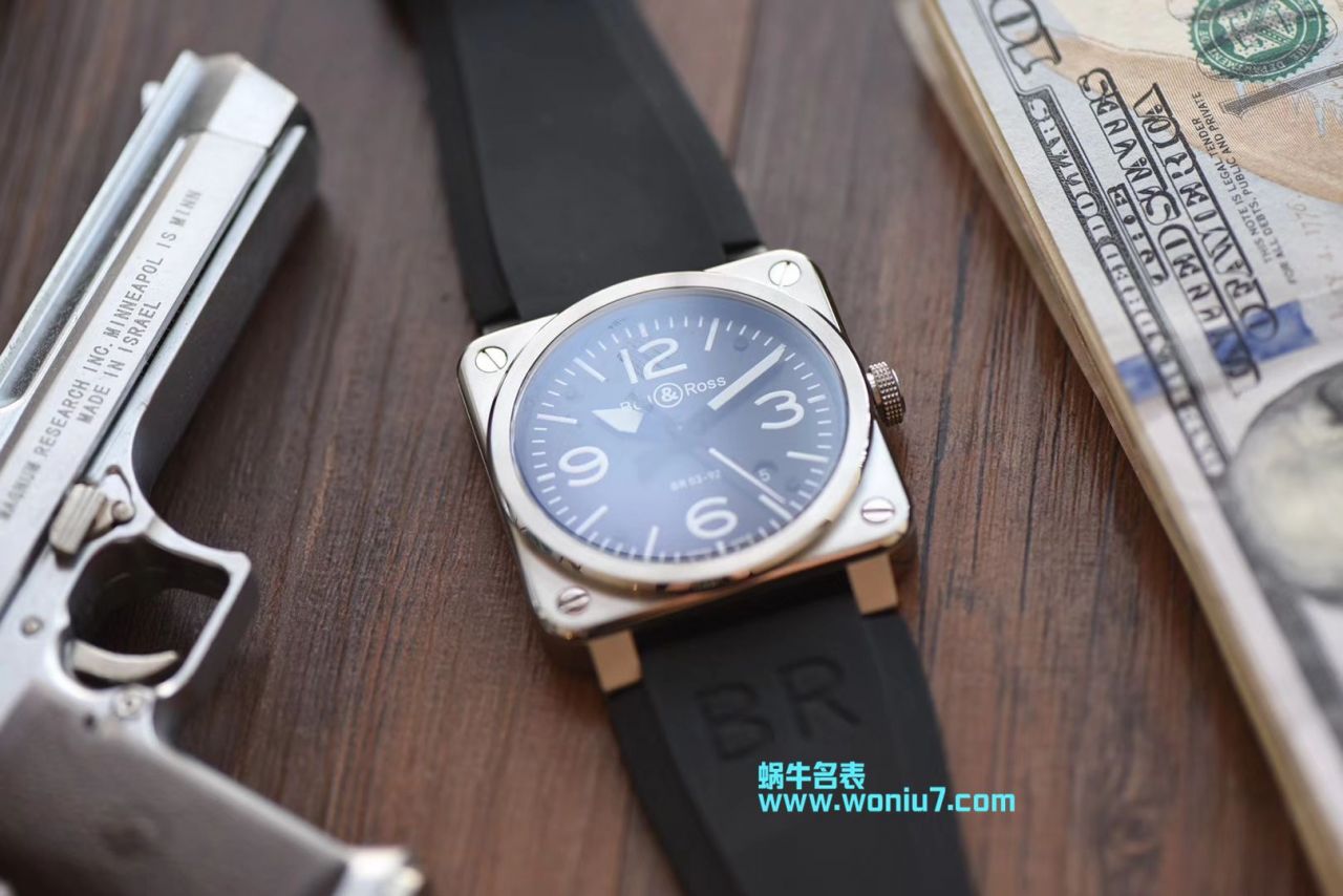 【BR一比一精高仿手表】 Bell & Ross 经典BR03-94 wrist watch  BR03-94 / BR03-94