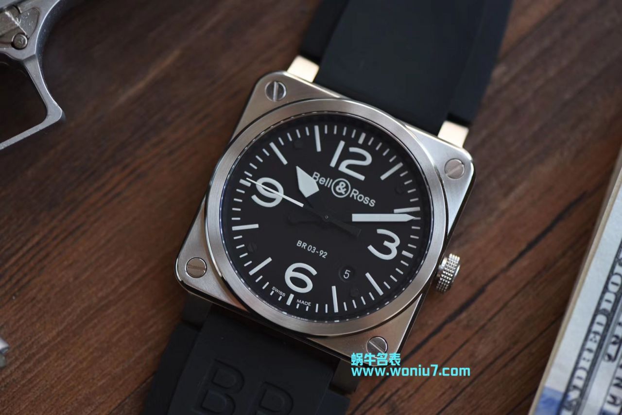 【BR一比一精高仿手表】 Bell & Ross 经典BR03-94 wrist watch  BR03-94 / BR03-94