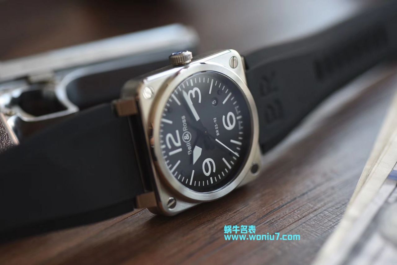 【BR一比一精高仿手表】 Bell & Ross 经典BR03-94 wrist watch  BR03-94 / BR03-94