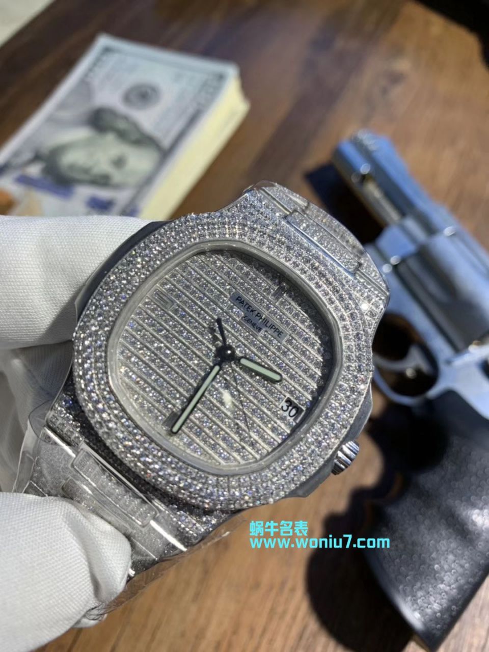 【PF一比一超A复刻高仿手表】 PATEK PHILIPPE 运动系列5719/10G-010 wrist watch ( Nautilus ) / BD228