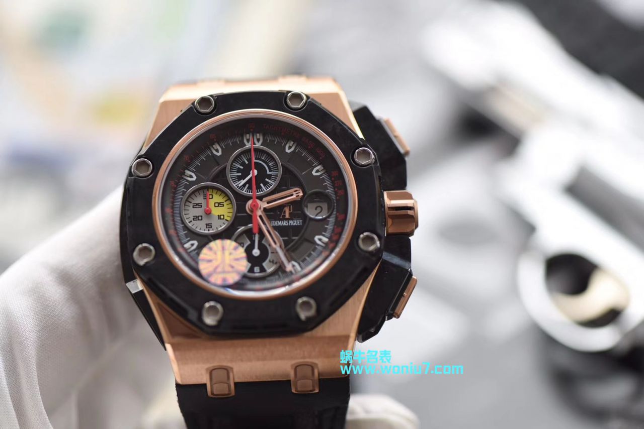 【JF Factory 超A复刻高仿】Audemars Piguet GP格林披治大奖赛限定版26290RO.OO.A001VE.01机械手表 / AP040