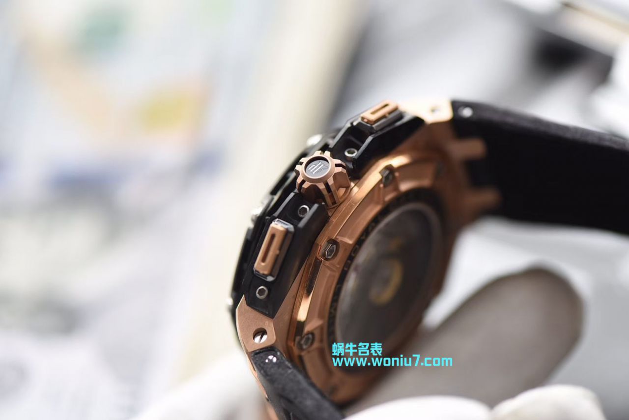 【JF Factory 超A复刻高仿】Audemars Piguet GP格林披治大奖赛限定版26290RO.OO.A001VE.01机械手表 / AP040