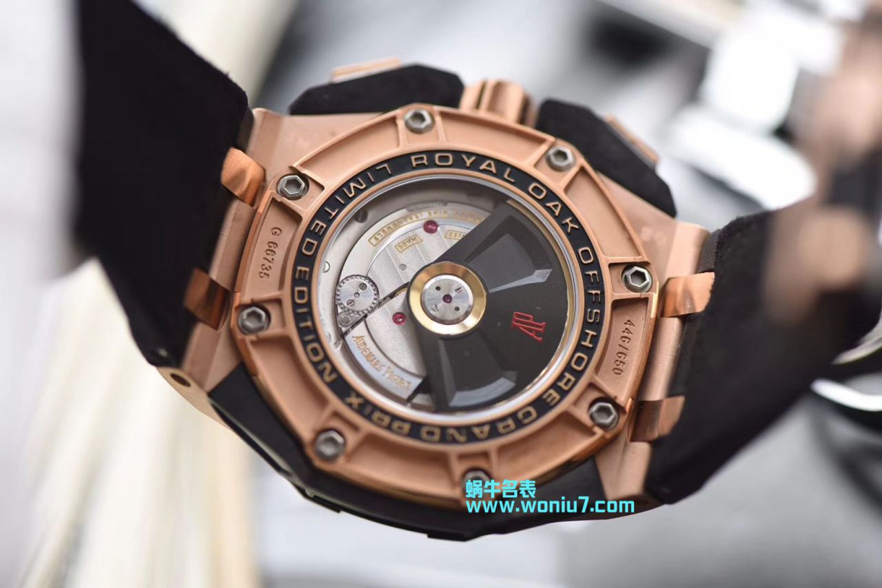 【JF Factory 超A复刻高仿】Audemars Piguet GP格林披治大奖赛限定版26290RO.OO.A001VE.01机械手表 / AP040