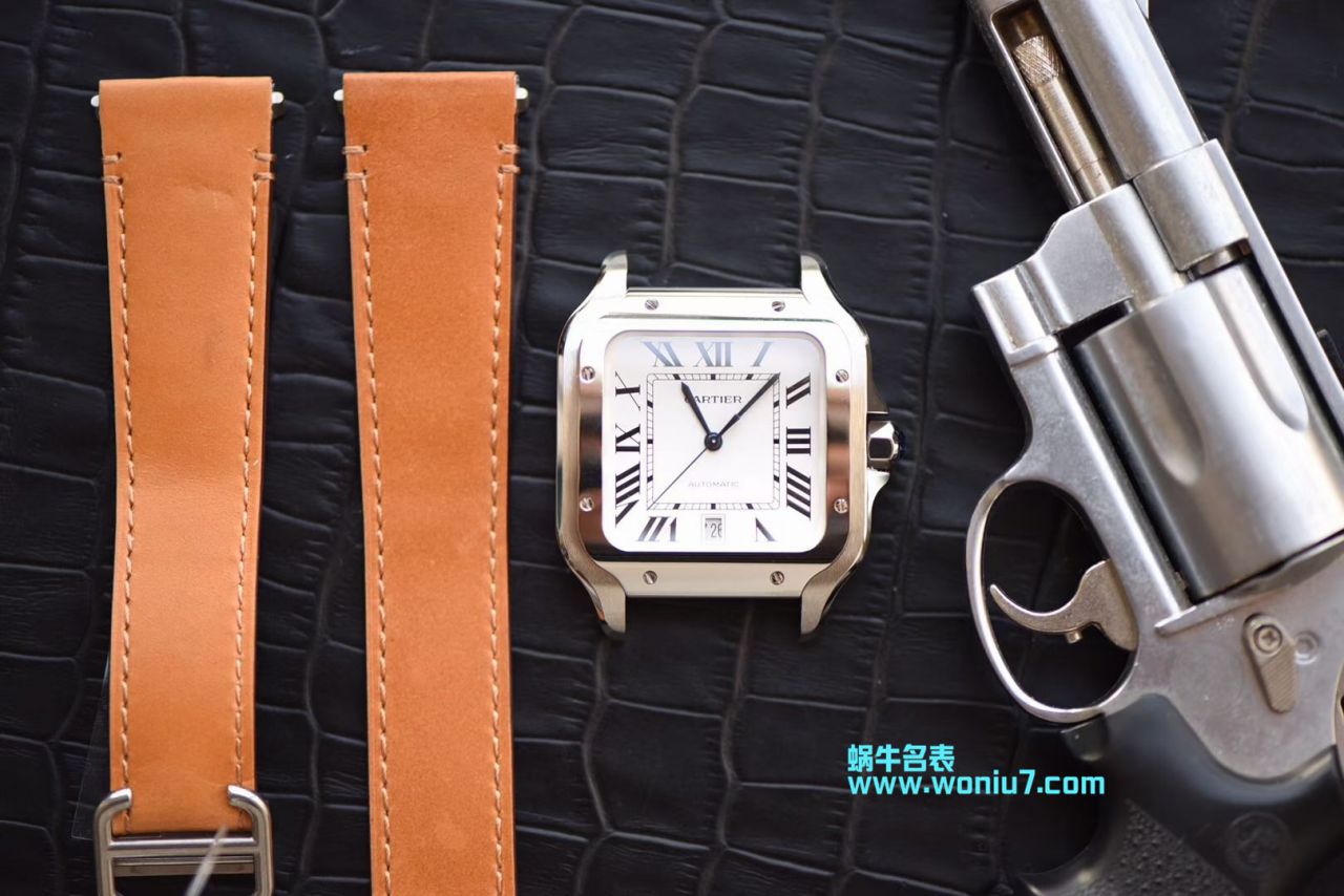 【V6 Factory 一比一超A top 高仿手表】 Cartier   Santos 系列WSSA0009男女情侣 wrist watch  / K165