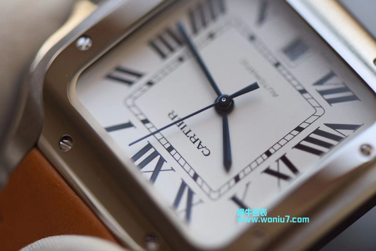 【V6 Factory 一比一超A top 高仿手表】 Cartier   Santos 系列WSSA0009男女情侣 wrist watch  / K165