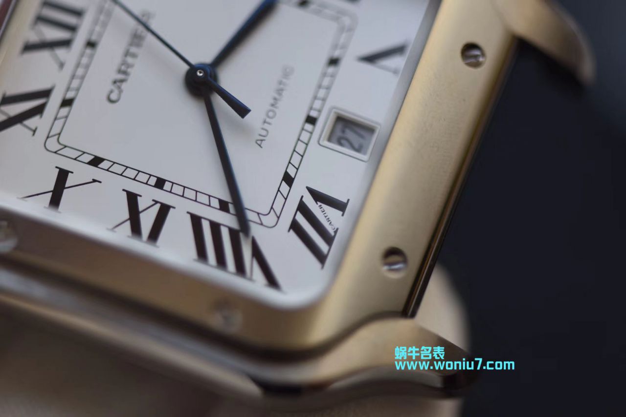 【V6 Factory 一比一超A top 高仿手表】 Cartier   Santos 系列WSSA0009男女情侣 wrist watch  / K165