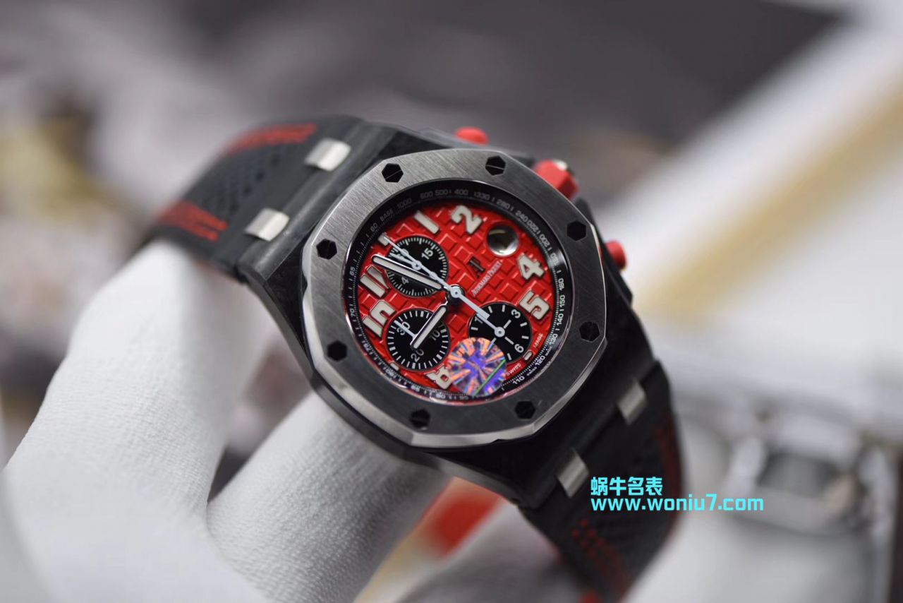 【JF AP 红魔一比一超A高精仿】Audemars Piguet 千禧系列26190OS.OO.D003CU.01男士机械手表 / AP007