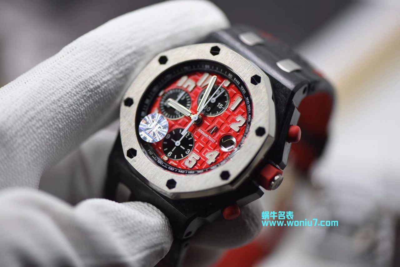 【JF AP 红魔一比一超A高精仿】Audemars Piguet 千禧系列26190OS.OO.D003CU.01男士机械手表 / AP007