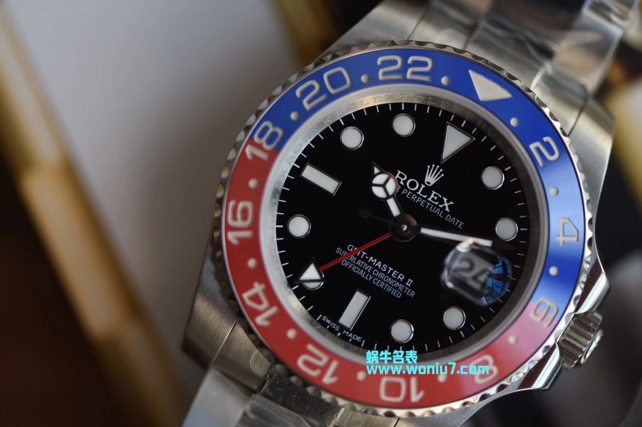 【DJ一比一超A高仿手表】 Rolex  GMT MASTER II系列116719-BLRO wrist watch  / R237
