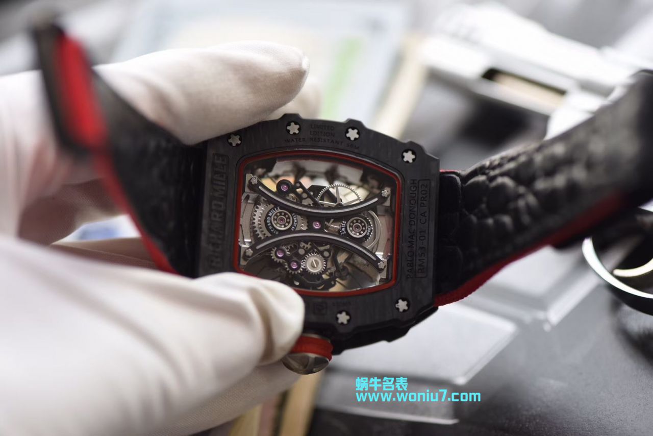  Richard Miller 男士系列复刻高仿RM 53-01 PABLO MAC DONOUGH wrist watch  / RM53-01B