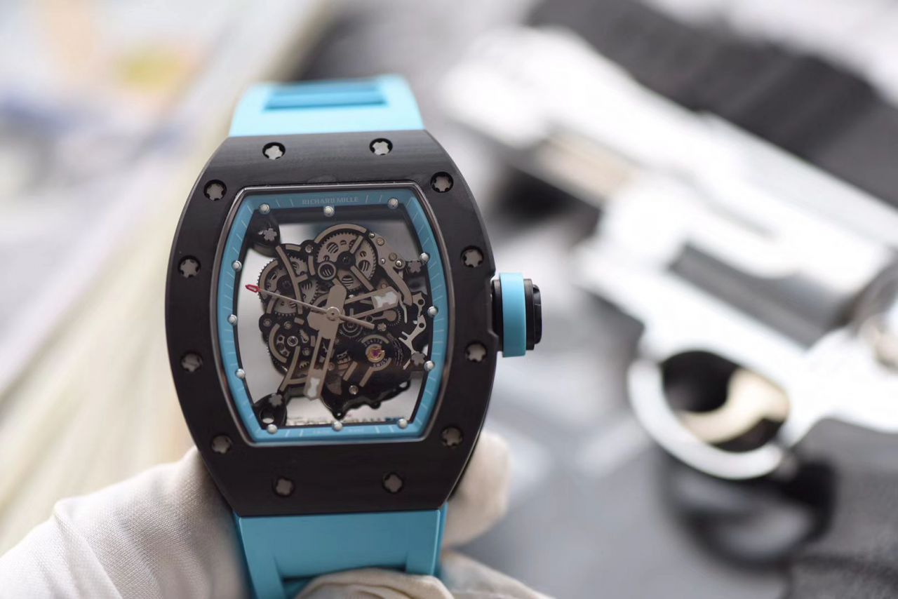 【KV一比一超A精仿手表】RICHARD MILLE RICHARD MILLE男士系列RM 055 carbon fiber  wrist watch  / KV RM 055