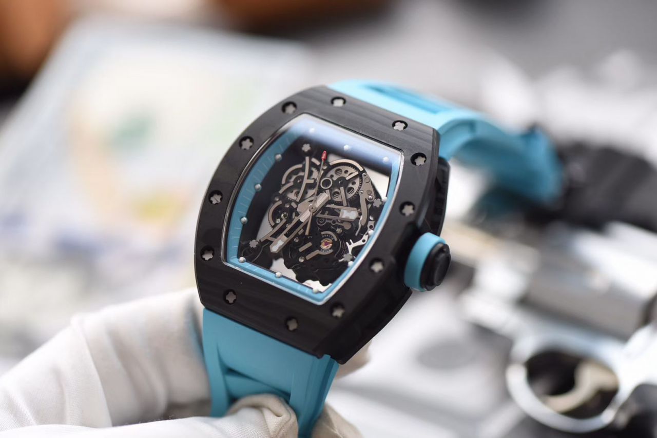 【KV一比一超A精仿手表】RICHARD MILLE RICHARD MILLE男士系列RM 055 carbon fiber  wrist watch  / KV RM 055