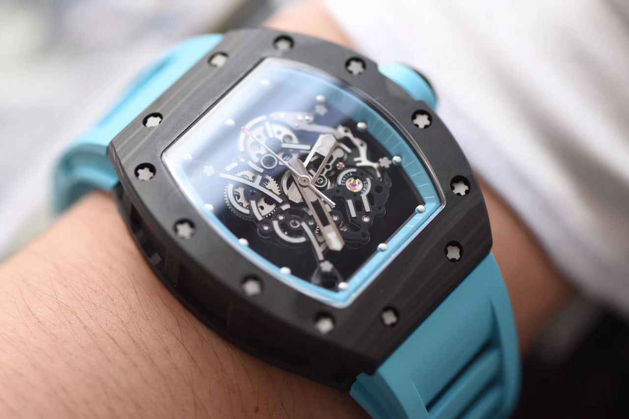 【KV一比一超A精仿手表】RICHARD MILLE RICHARD MILLE男士系列RM 055 carbon fiber  wrist watch  / KV RM 055