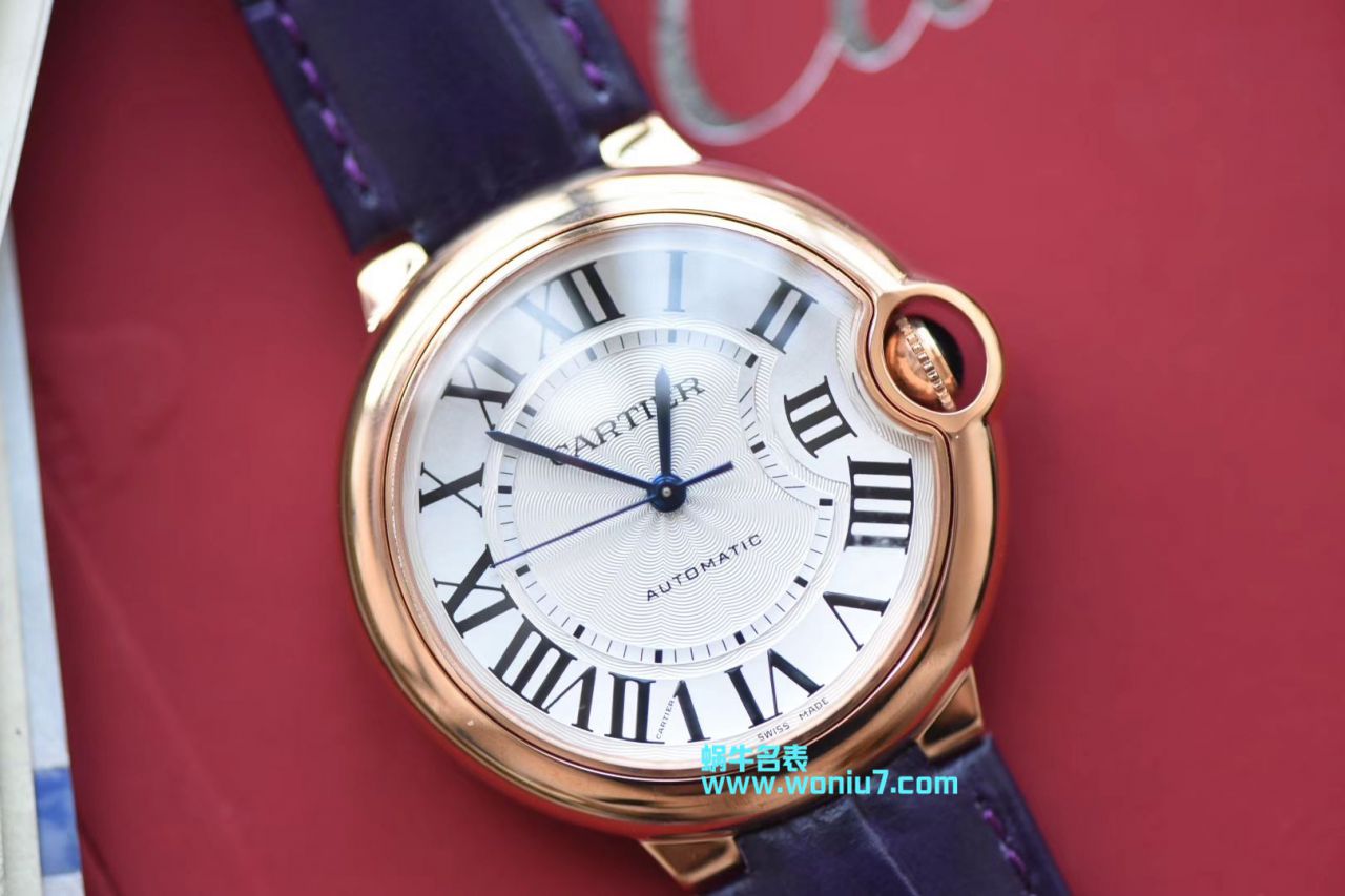 【V6一比一超A高精仿手表】 Cartier  蓝气球系列WGBB0009 wrist watch 36毫米 / K166