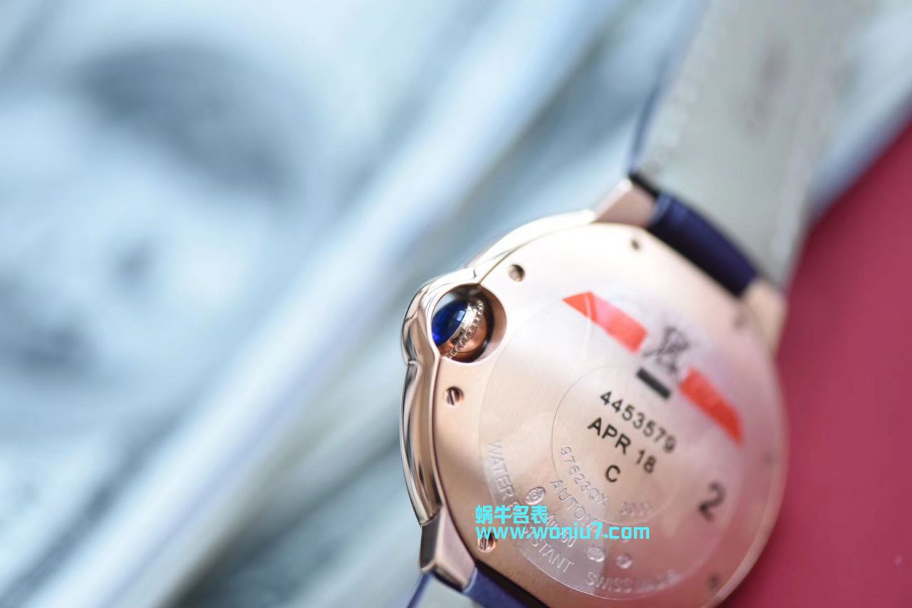 【V6一比一超A高精仿手表】 Cartier  蓝气球系列WGBB0009 wrist watch 36毫米 / K166