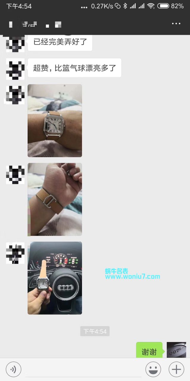 【V6 Factory 一比一超A top 高仿手表】 Cartier   Santos 系列WSSA0009男女情侣 wrist watch  / K165