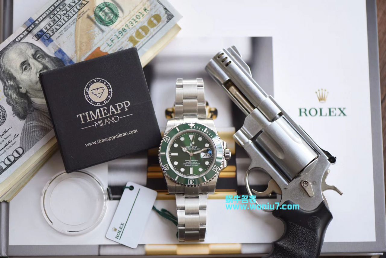 【视频解析DJ一比一超A高仿手表】 Rolex  Submariner 116610-LV-97200 Submariner  wrist watch  / R238