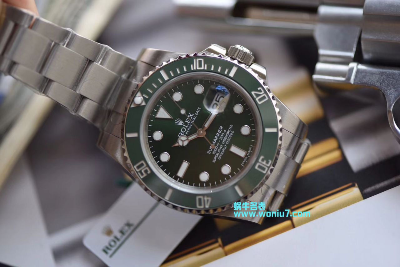 【视频解析DJ一比一超A高仿手表】 Rolex  Submariner 116610-LV-97200 Submariner  wrist watch  / R238