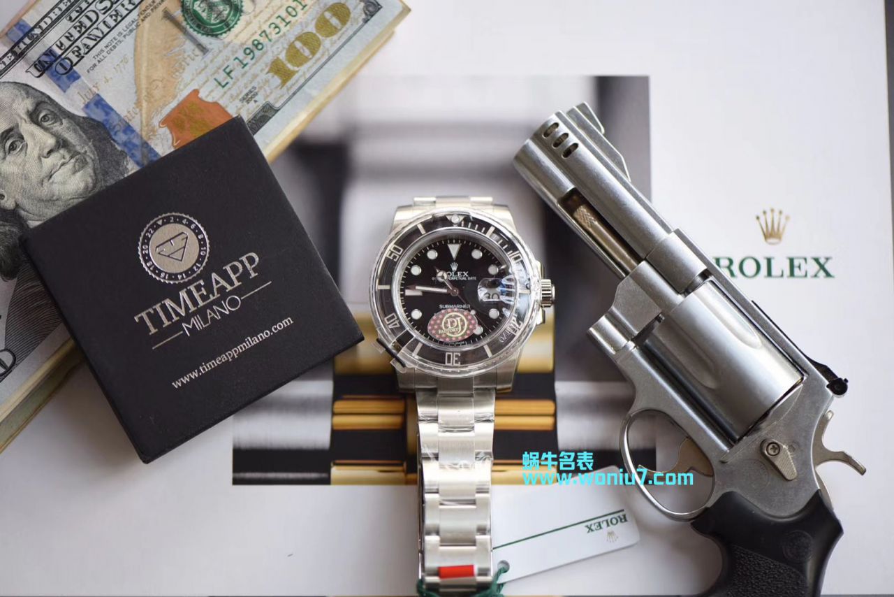 【视频解析DJ一比一超A top 复刻高仿手表】 Rolex  Submariner 型系列116610LN-97200 黑盘 wrist watch ( Submariner ) / R239