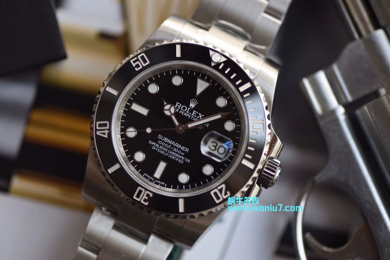 【视频解析DJ一比一超A top 复刻高仿手表】 Rolex  Submariner 型系列116610LN-97200 黑盘 wrist watch ( Submariner ) / R239