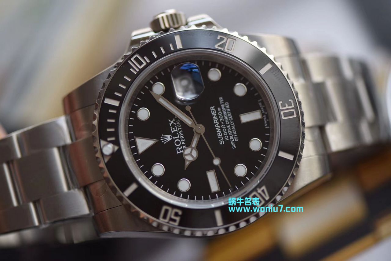 【视频解析DJ一比一超A top 复刻高仿手表】 Rolex  Submariner 型系列116610LN-97200 黑盘 wrist watch ( Submariner ) / R239