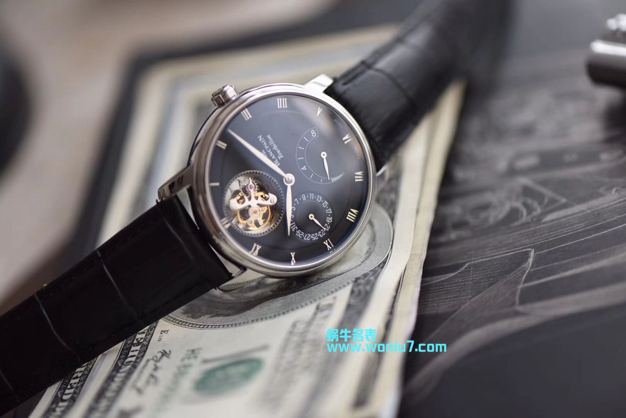 【JB出品】Blancpain 经典系列 top 复刻高仿6900-3430-55b真 Tourbillon  wrist watch  / BP055