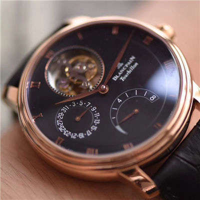 JB出品新款Blancpain 12位全自动 Tourbillon 好玩物